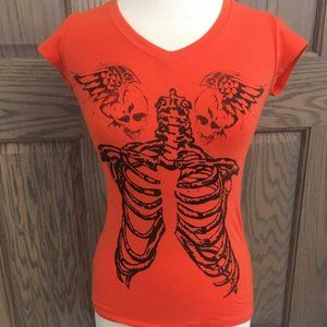 SOLD: LOCAL PICK UP Handmade Screen Printed/ Repurposed T-Shirt
